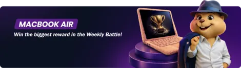 Win a MacBook Air in the Weekly Battle