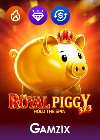 Royal Piggy Hold the Spin
